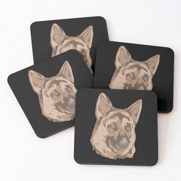 Item preview, A German Shepherd Head Sketch. designed and sold by ajtechdesigns.