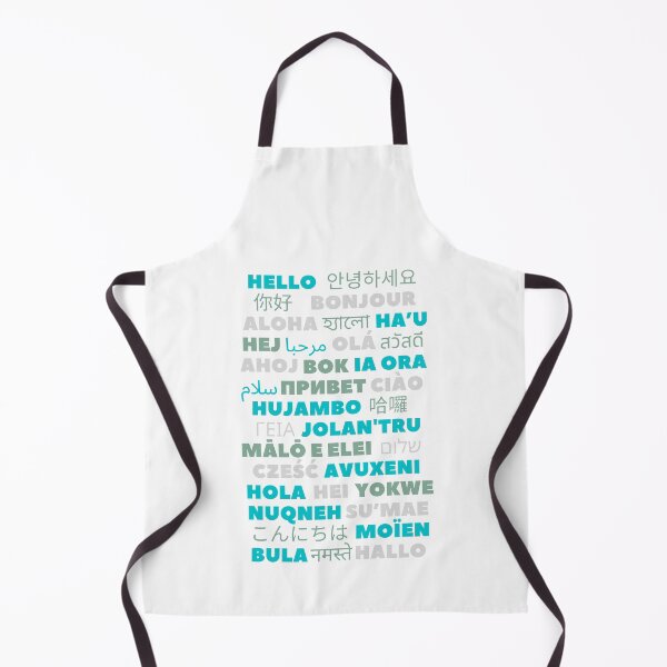 Item preview, Hello in many languages: Say hello to the world designed and sold by NebularNerd.