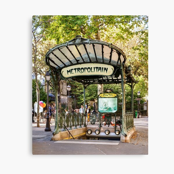 Aperçu de l'œuvre Entrée Edicule du métro de Paris créée et vendue par Weston  Westmoreland.