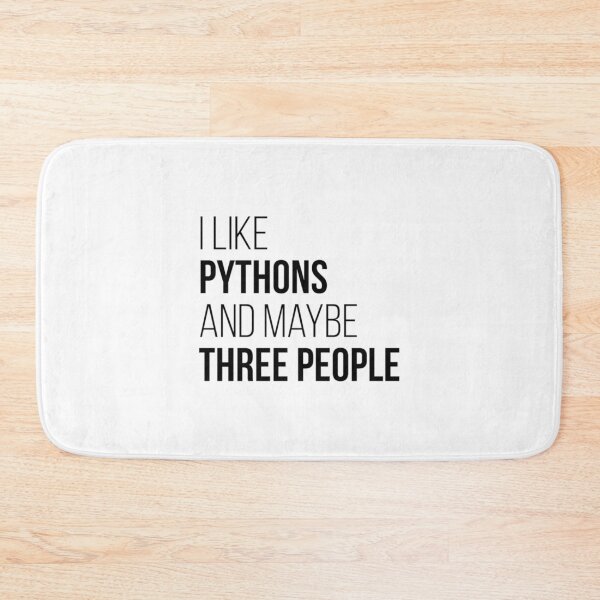 Item preview, Python Tshirt I Like Pythons And Maybe Three People  |Gift shirt python designed and sold by ellagnonmay.