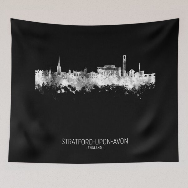 Item preview, Stratford-upon-Avon England Skyline designed and sold by ArtPrints.