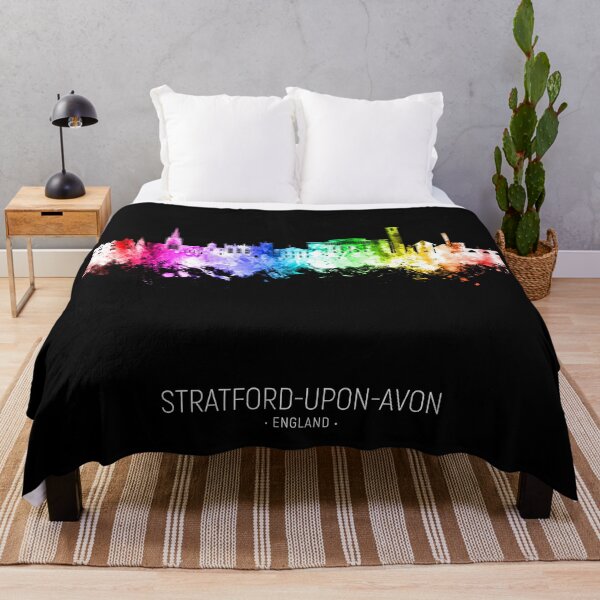 Item preview, Stratford-upon-Avon England Skyline designed and sold by ArtPrints.