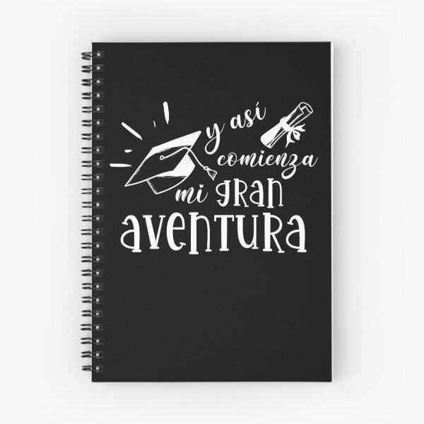 Item preview, Y Así Comienza Mi Gran Aventura, Diseño Para los Nuevos Graduados | Spanish for And So the Grand Adventure Begins designed and sold by InkItStudio.