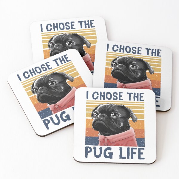 Item preview, Cute I Chose the Pug Life designed and sold by LeGND.