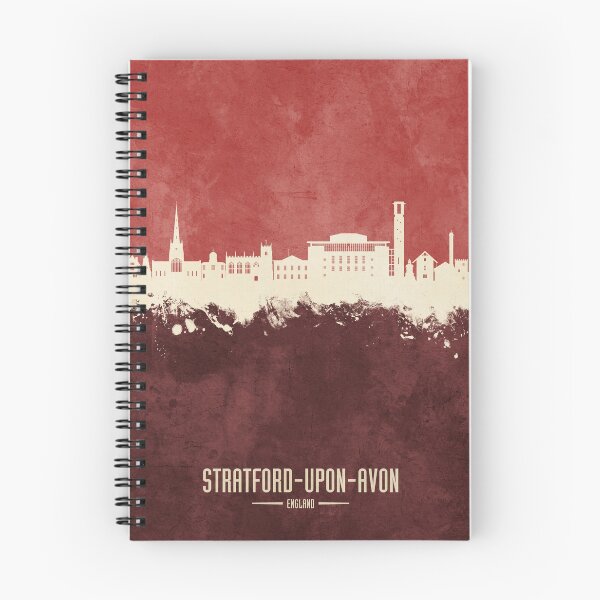 Item preview, Stratford-upon-Avon England Skyline designed and sold by ArtPrints.