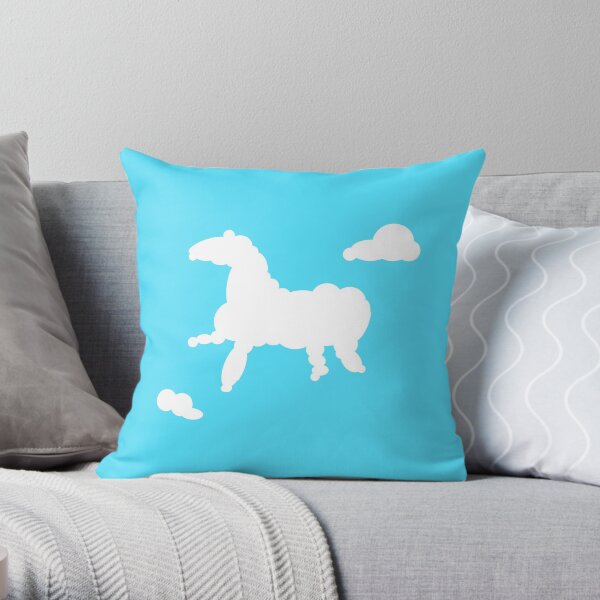 Let's Watch the Clouds Throw Pillow