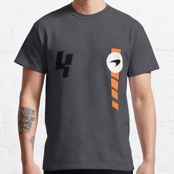 Lando Norris 4 - 2021 Monaco GP / New MCL Livery Design For Trending Tshirt| Gift shirt Classic T-Shirt