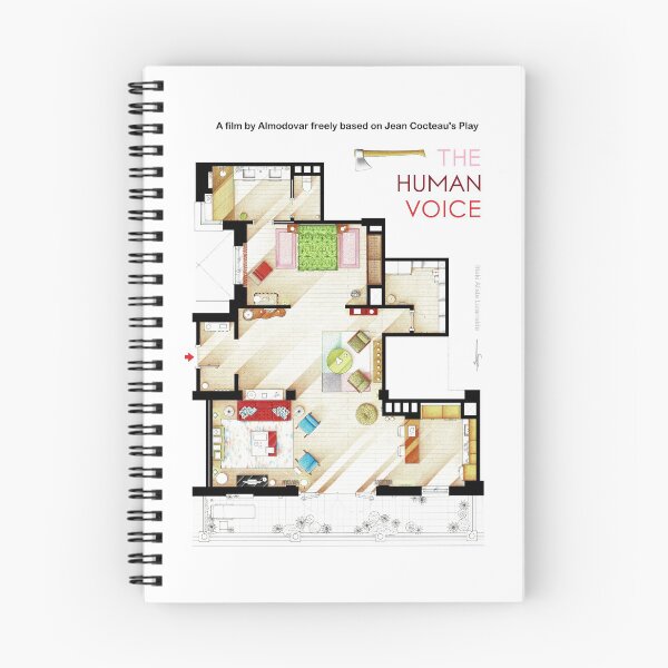 Item preview, Floorplan of Almdovar's THE HUMAN VOICE apartment designed and sold by TV Floorplans & More.