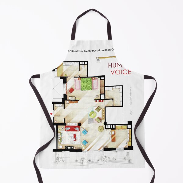 Item preview, Floorplan of Almdovar's THE HUMAN VOICE apartment designed and sold by TV Floorplans & More.