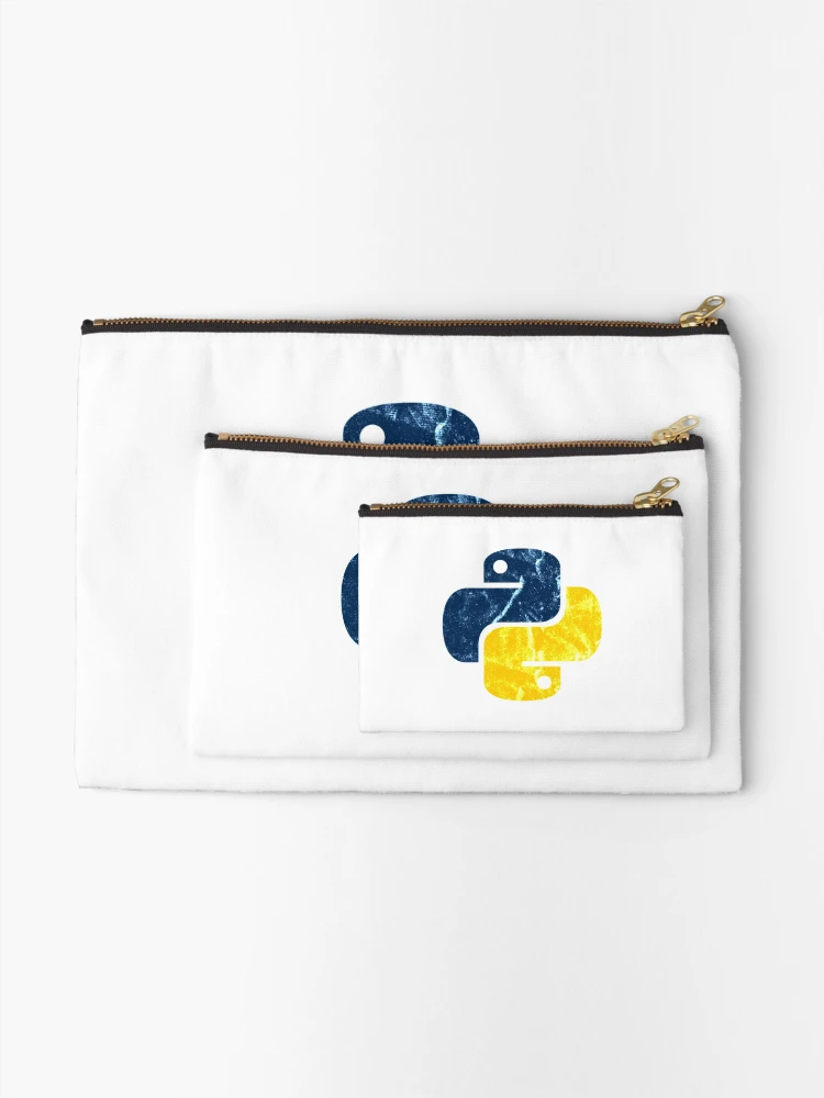 Thumbnail 2 of 4, Zipper Pouch, Python Tshirt Python Programming   |Gift shirt python designed and sold by ellagnonmay.