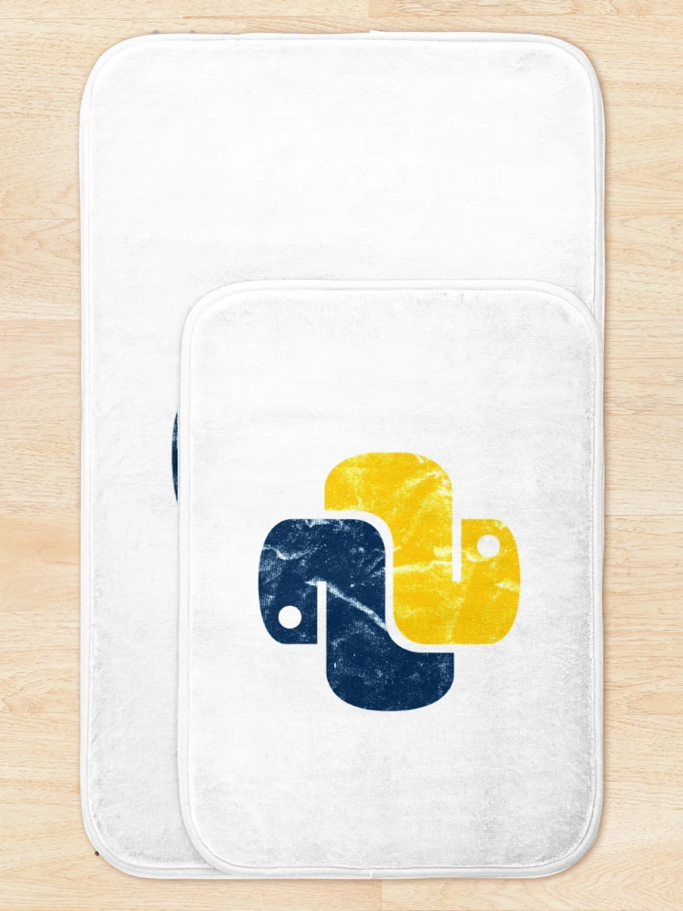 Thumbnail 5 of 6, Bath Mat, Python Tshirt Python Programming |Gift shirt python designed and sold by ellagnonmay.