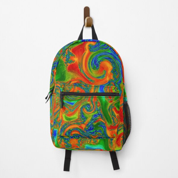 Item preview, Abstract Orange, Red & Green Swirly Fractal designed and sold by SXW Designs.