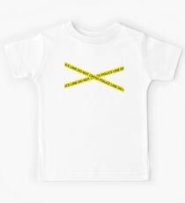 POLICE LINE DO NOT CROSS Kids Tee
