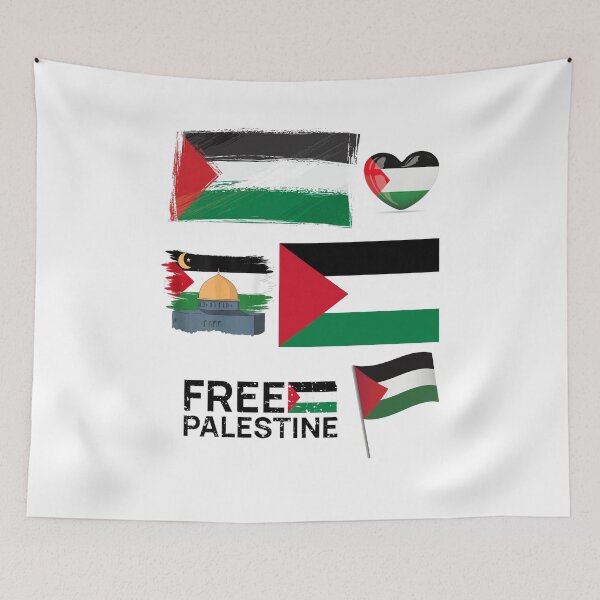 Item preview,  Free Palestine pack- Palestine flag Stickers pack- Palestine flag designed and sold by RanirO.