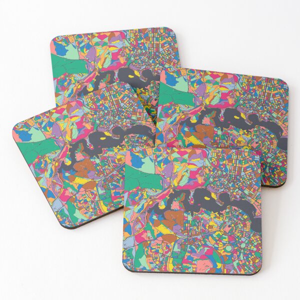 Item preview, Canberra Map - Mosaic - 2021 Colors designed and sold by HomeCities.