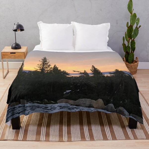 Item preview, Pine trees at sunset designed and sold by flagboss.
