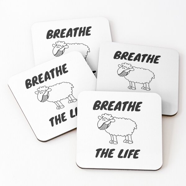 Item preview, Respire - Clear background -English designed and sold by ThinkHum.