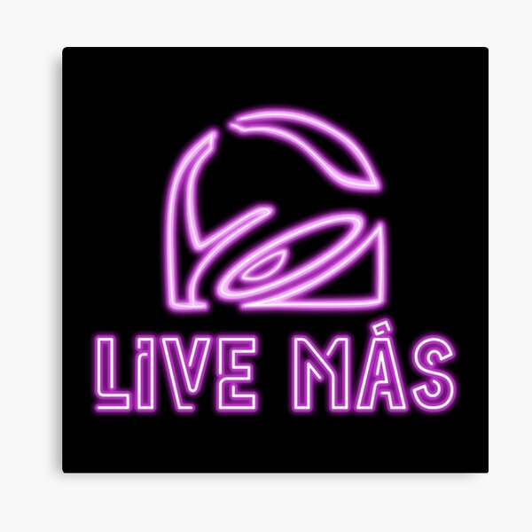 Item preview, NEON LIVE MÁS designed and sold by Sleepiburrito.