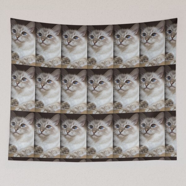 Item preview, Saoirse the lynx ragdoll princess designed and sold by Fluffycat2020.