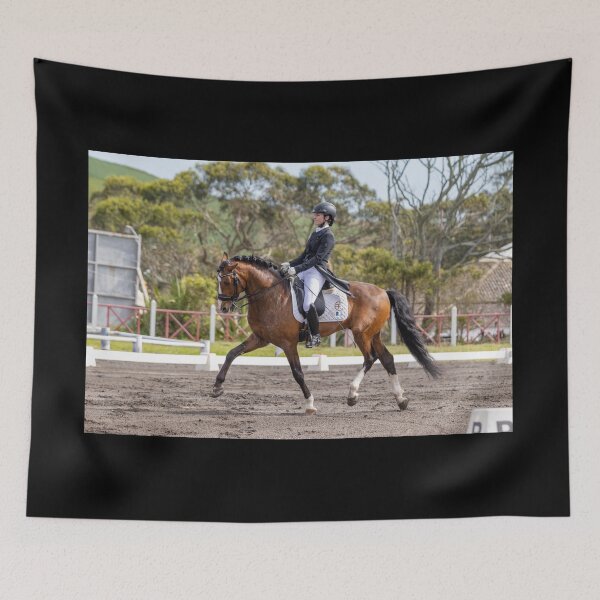 Item preview, Beautiful Lusitano stallion during Dressage competition. Amazing animals. designed and sold by AylaHarbich.