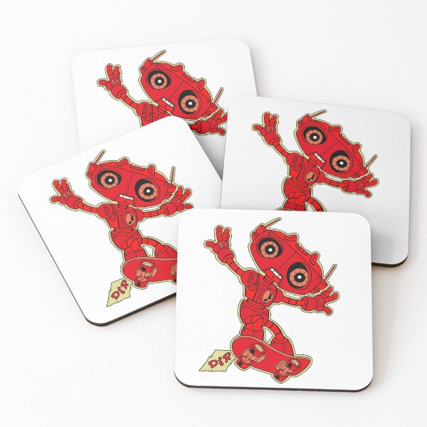 Item preview, ROBOT SKATE BOARDER  designed and sold by wacko41.