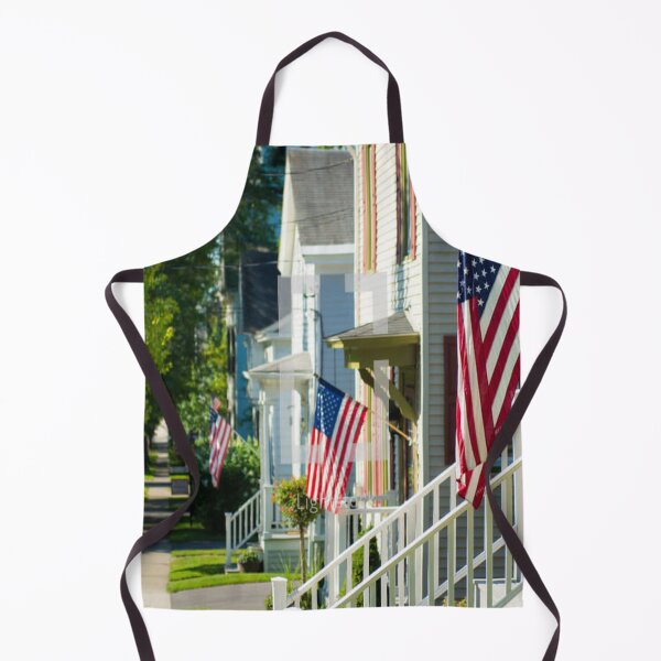 Item preview, American flags on porches designed and sold by flagboss.