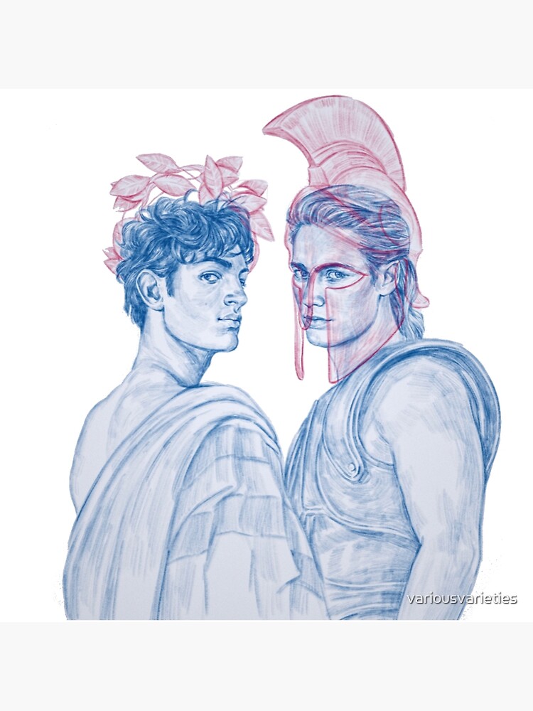 Thumbnail 3 of 3, Photographic Print, Song of Achilles Art designed and sold by bellachiango.