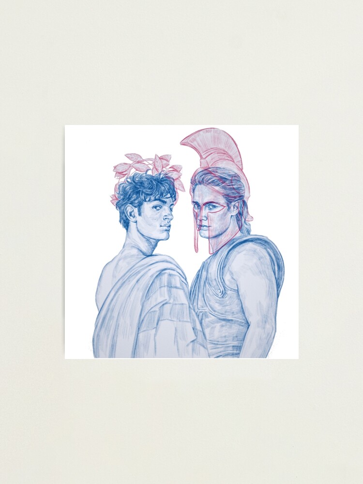 Thumbnail 1 of 3, Photographic Print, Song of Achilles Art designed and sold by bellachiango.