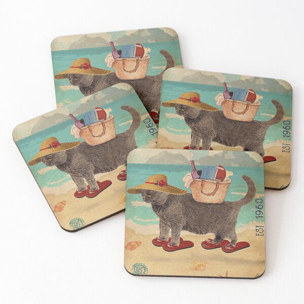 Item preview,  Scottish Fold Cat Beach Life Sandy Toes  designed and sold by Douglafa.