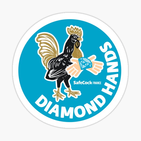 Diamond Hands Sticker