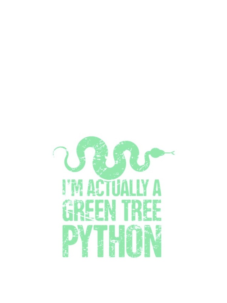 Thumbnail 4 of 4, iPhone Case, Python Tshirt Pet Python Snake / Green Tree Python Reptile |Gift shirt python designed and sold by ellagnonmay.