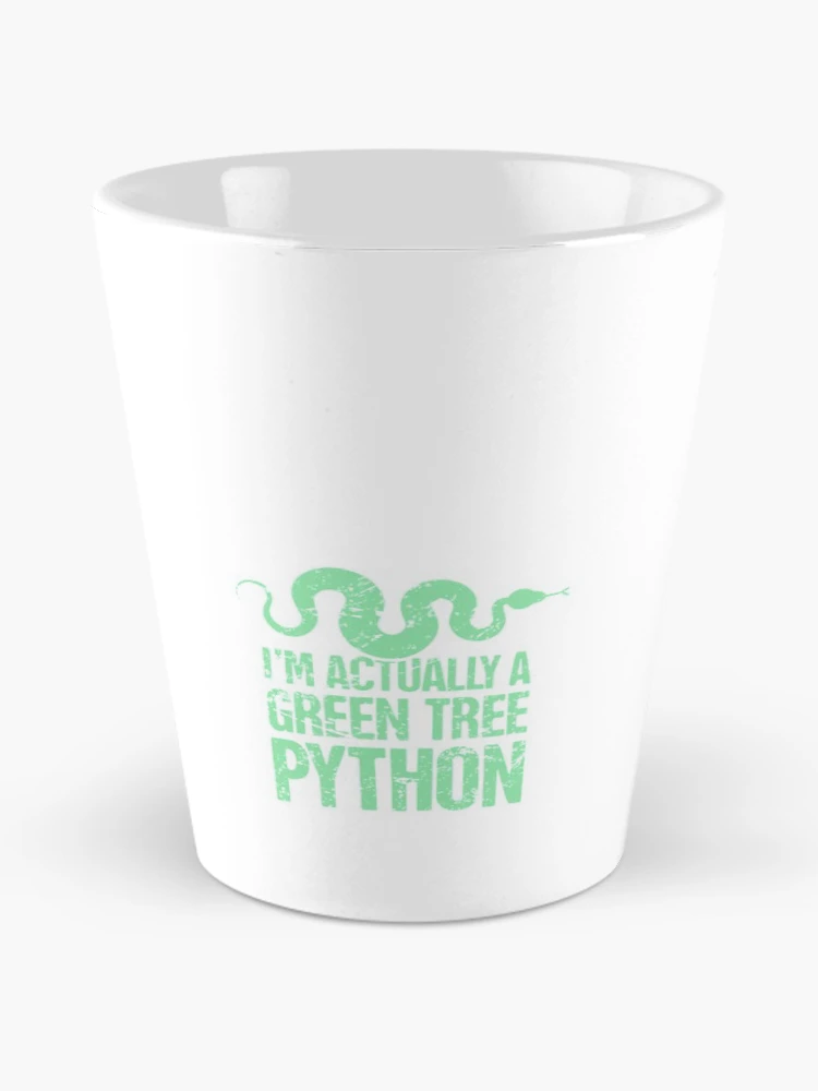 Thumbnail 2 of 4, Coffee Mug, Python Tshirt Pet Python Snake / Green Tree Python Reptile |Gift shirt python designed and sold by ellagnonmay.