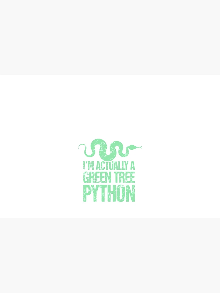 Thumbnail 4 of 4, Zipper Pouch, Python Tshirt Pet Python Snake / Green Tree Python Reptile |Gift shirt python designed and sold by ellagnonmay.