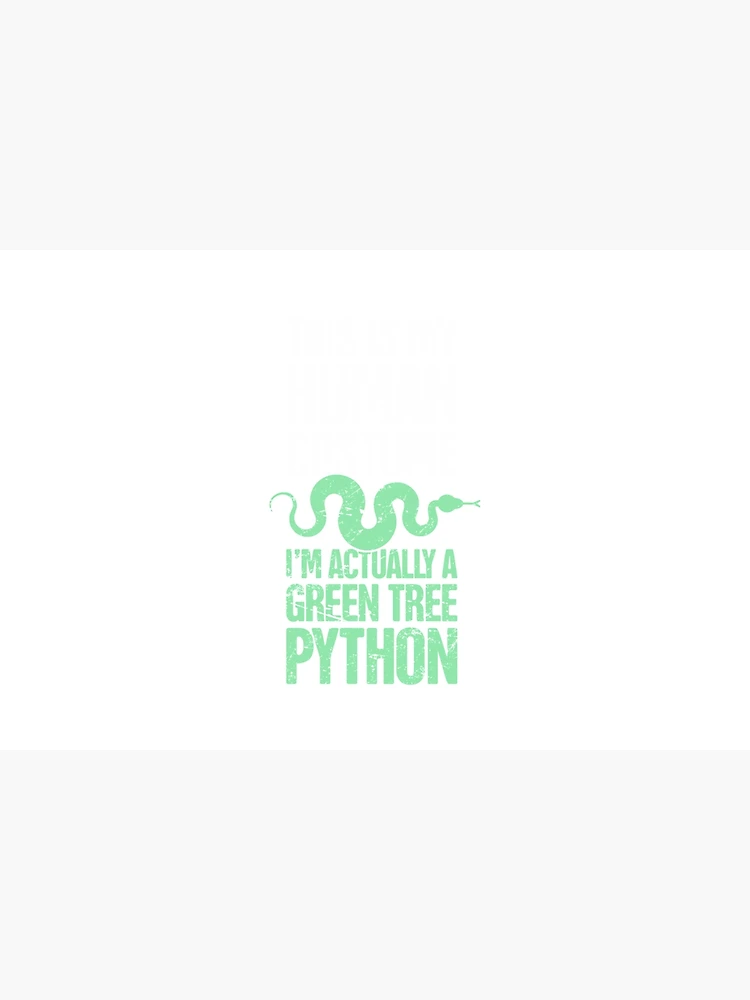 Thumbnail 6 of 6, Bath Mat, Python Tshirt Pet Python Snake / Green Tree Python Reptile |Gift shirt python designed and sold by ellagnonmay.