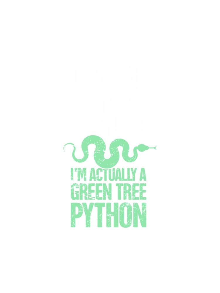 Thumbnail 3 of 3, Scarf, Python Tshirt Pet Python Snake / Green Tree Python Reptile |Gift shirt python designed and sold by ellagnonmay.