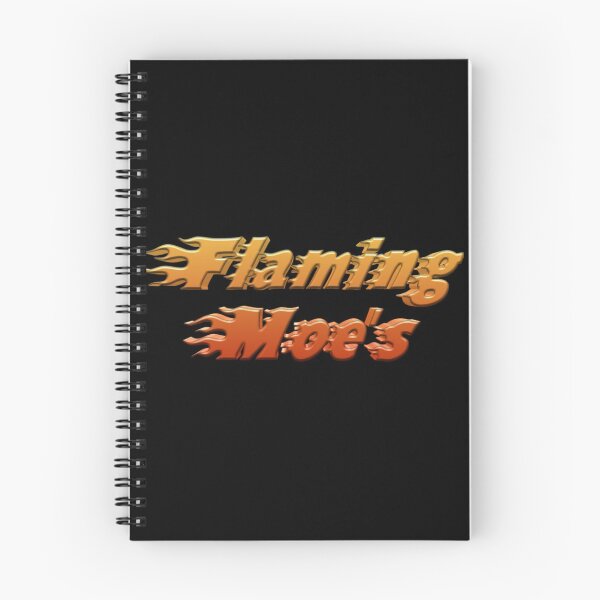 Item preview, 3D Flaming Moes Textart Design designed and sold by Zareen Sayyed.