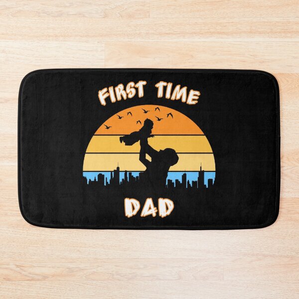 Item preview, First time DAD - Happy fathers day designed and sold by PhotoPrise.
