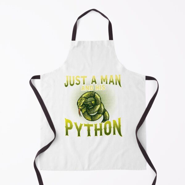 Item preview, Python Tshirt Python Lover Snake Fan Just A Man And His Python |Gift shirt python designed and sold by ellagnonmay.