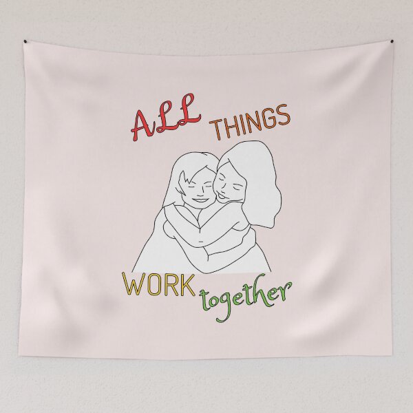 Item preview, All Things Work Together designed and sold by KittyPolka.