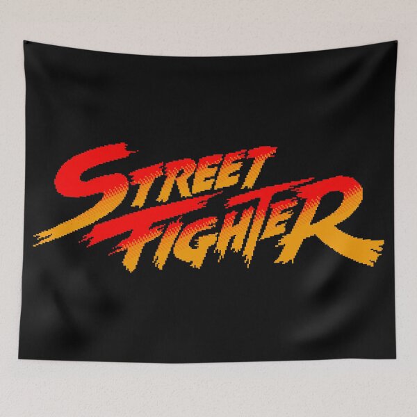 Item preview, ORIGINAL STREET FIGHTER ARCADE TITLE SCREEN designed and sold by PIXLTEES.