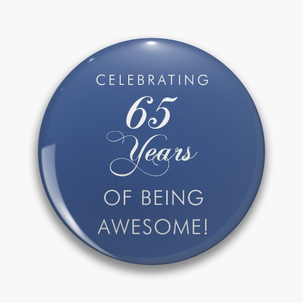 Item preview, Celebrating 65 Years Of Being Awesome 65th Birthday designed and sold by jaycartoonist.