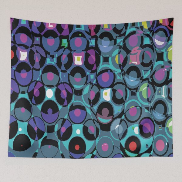 Item preview, Abstract art pattern with colorful elements. designed and sold by KasTanDesign.