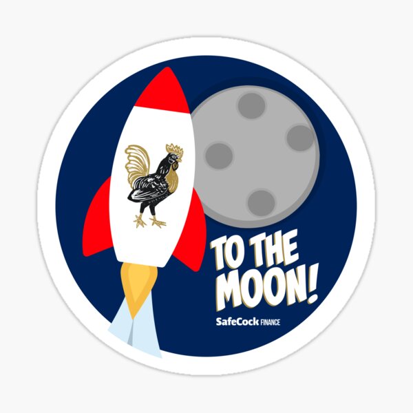 To The Moon! Sticker