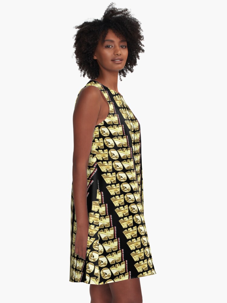 Alternate view of WOW! by STOLEN underground A-Line Dress