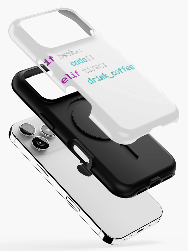 Thumbnail 2 of 4, iPhone Case, Python Tshirt Coding Algorithm for Python Developer |Gift shirt python designed and sold by ellagnonmay.
