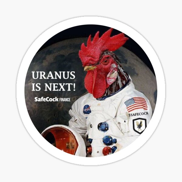 Uranus is Next! Sticker