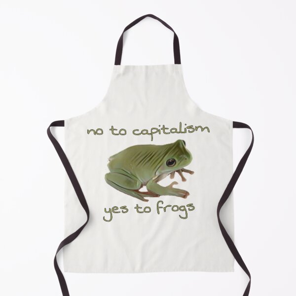 Item preview, no to capitalism, yes to frogs designed and sold by ella-88.