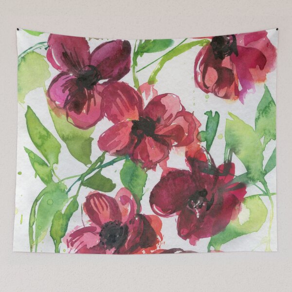 Item preview, flowers (abstract art) designed and sold by kosarandrea.