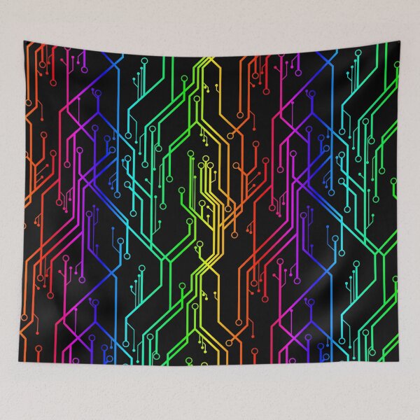 Item preview, Rainbow circuit board tech designed and sold by jc007.