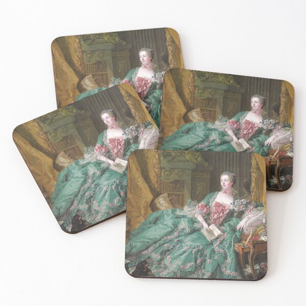 Item preview, Madame de Pompadour, by Francois Boucher. designed and sold by Historical Paintings.